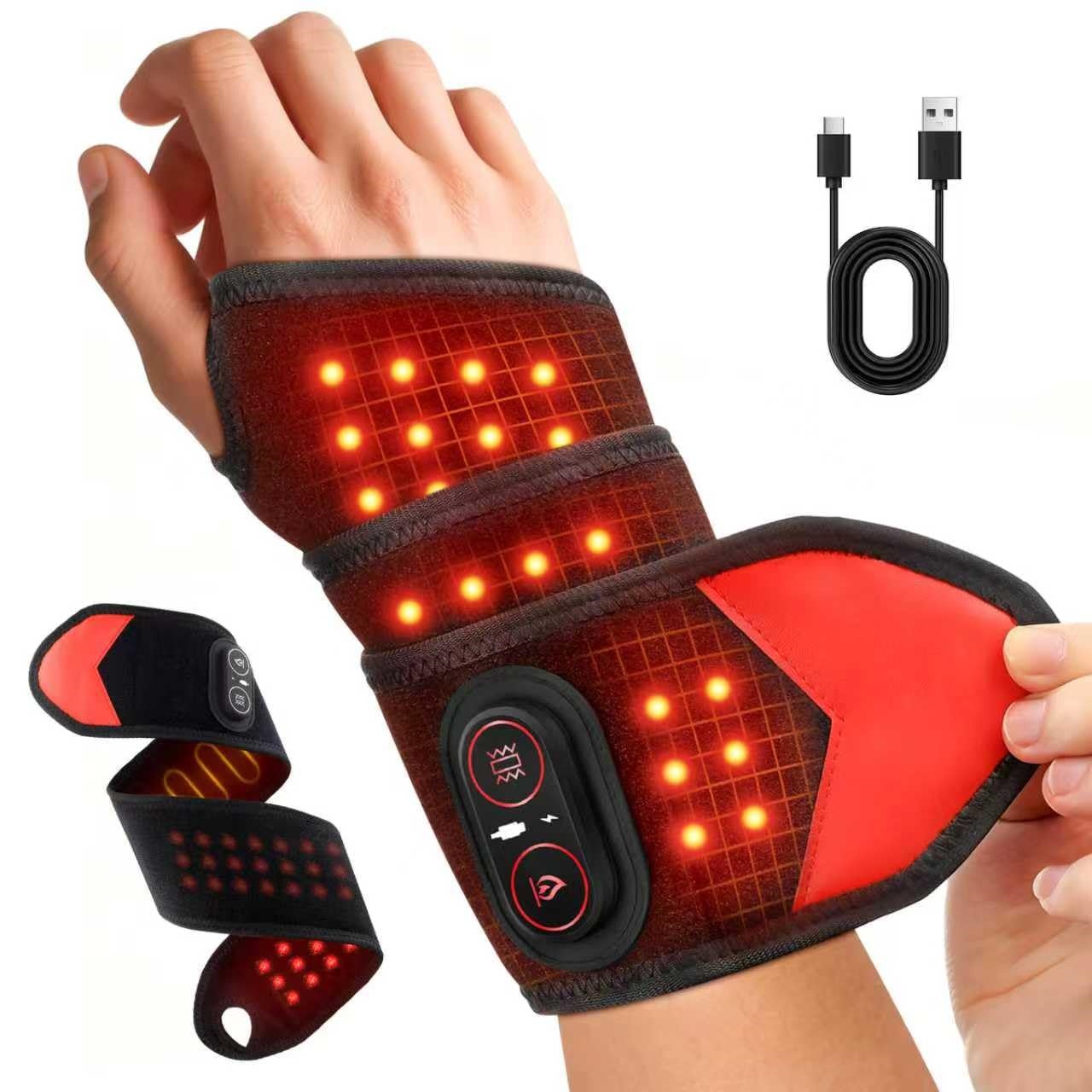 Ankle Brace Support - حزام العلاج بالضوء الأحمر المحمول 660