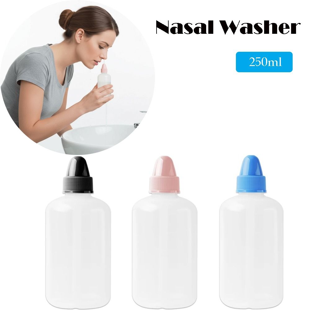Neti Pot Nasal Rinse - وعاء ناتي محمول قابل لإعادة الاستخدام