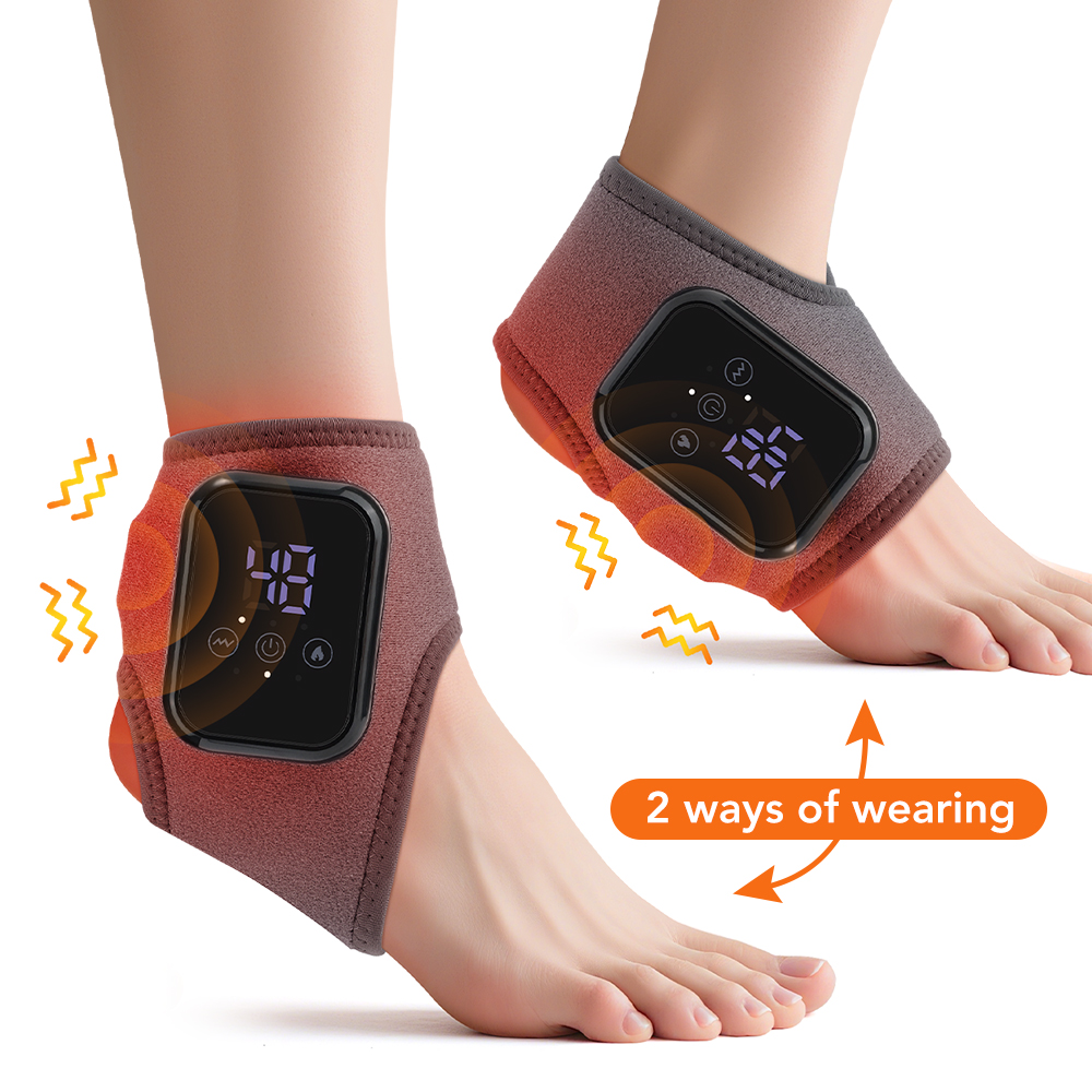 Ankle Brace Support - الكهربائية الكاحل هدفين القدم الحرارة مدلك