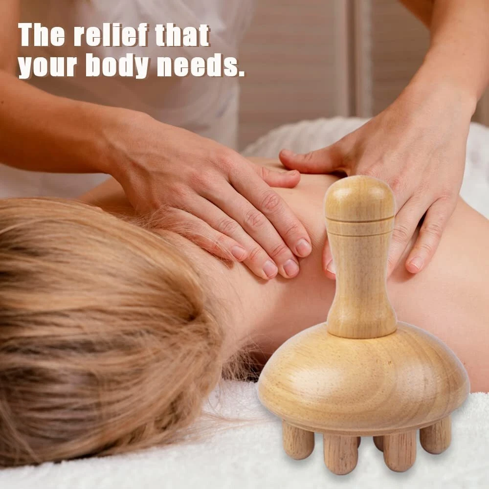 أداة تدليك يدوية على شكل فطر خ - مراجعة Health Wellness Usa وسعره