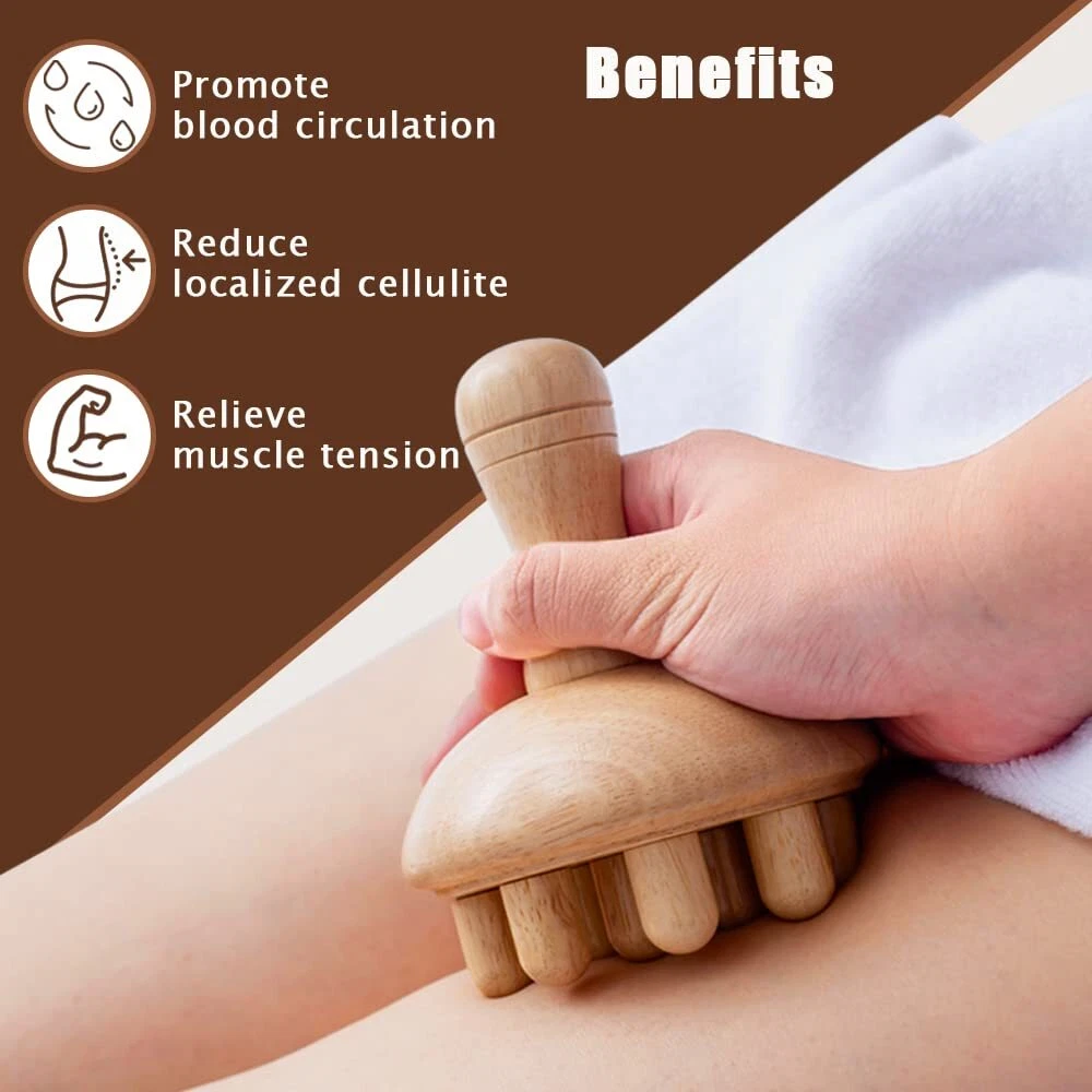 أداة تدليك يدوية على شكل فطر خ - مراجعة Health Wellness Usa وسعره