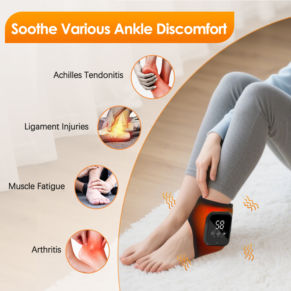 الكهربائية الكاحل هدفين القدم  - مراجعة Ankle Brace Support وسعره