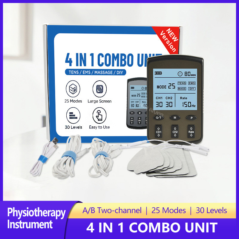 جهاز تدليك نبض إلكتروني مزدوج  - مراجعة Tens Pain Relief Unit وسعره