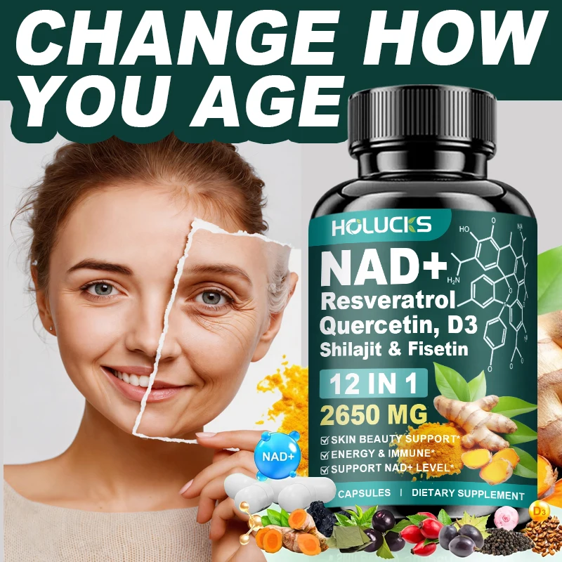 مكمل NAD+ عالي الفعالية، مع ال - مراجعة Health Wellness Usa وسعره