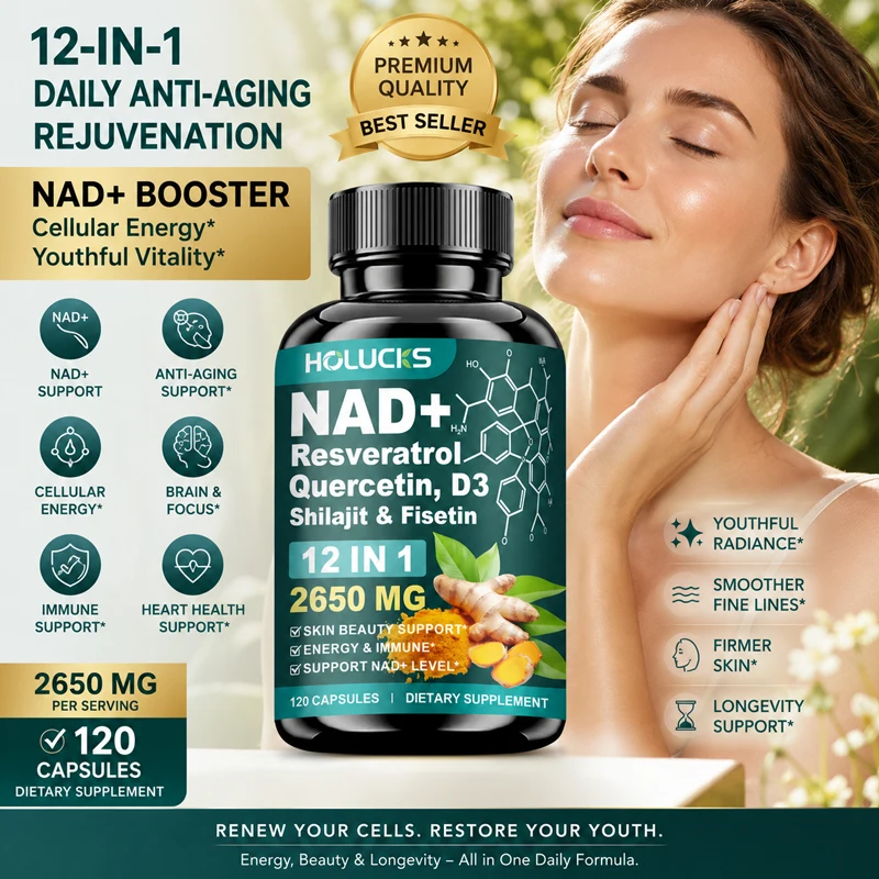 مكمل NAD+ عالي الفعالية، مع ال - مراجعة Health Wellness Usa وسعره