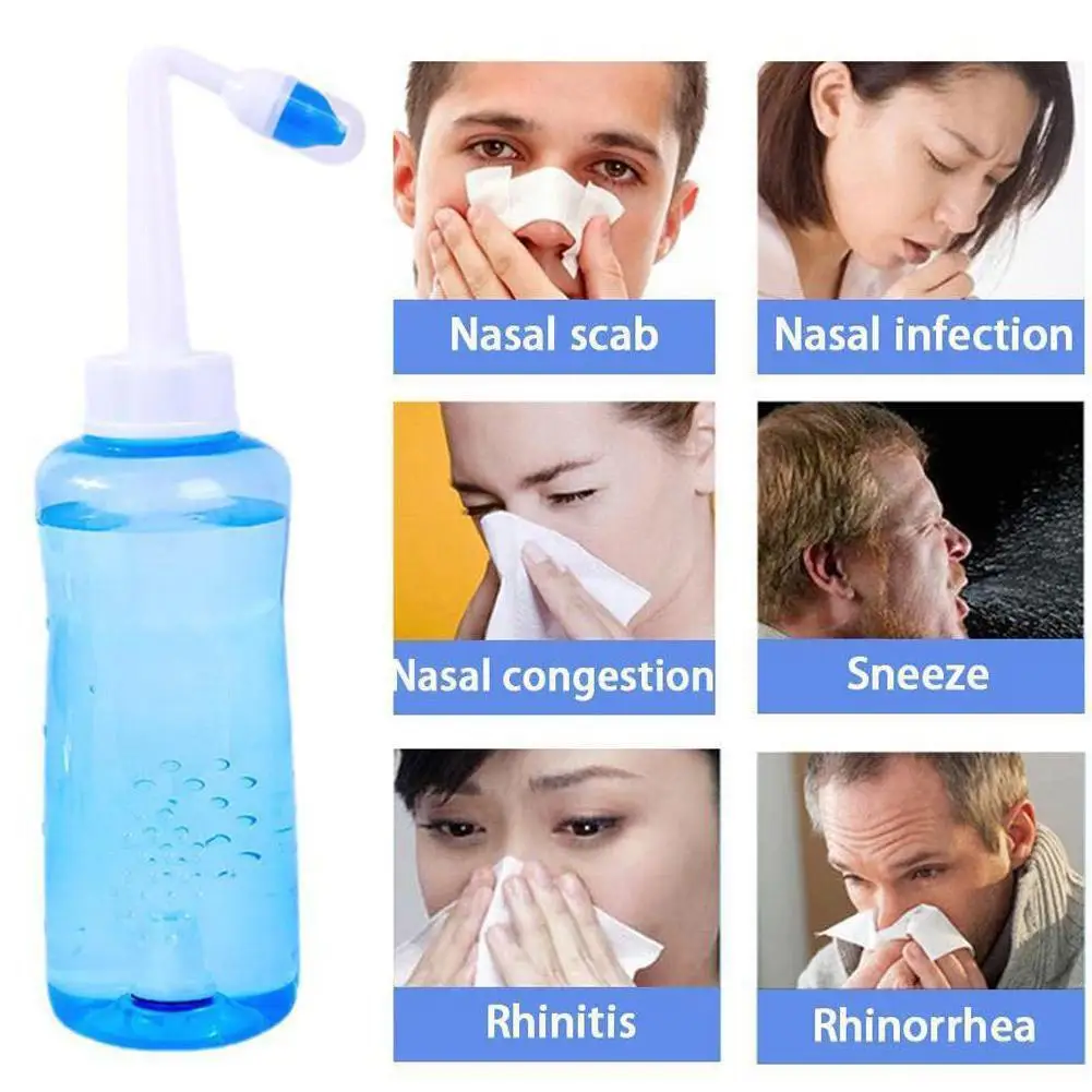 300 مللي منظف غسول الأنف ري ال - مراجعة Neti Pot Nasal Rinse وسعره